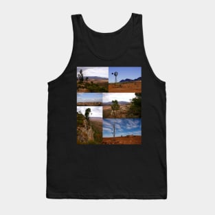 Australian Outback Collage Tank Top